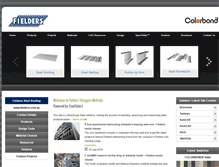Tablet Screenshot of fielders.steeltalk.com.au
